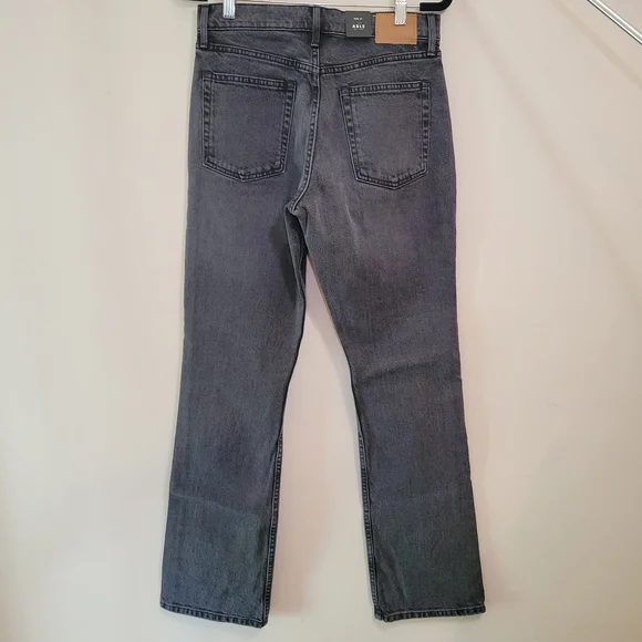 Able Becky Straight Leg Grey Jean - Picture 4 of 5